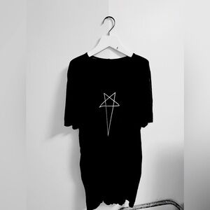 Rick Owens DRKSHDW Pentagram tee